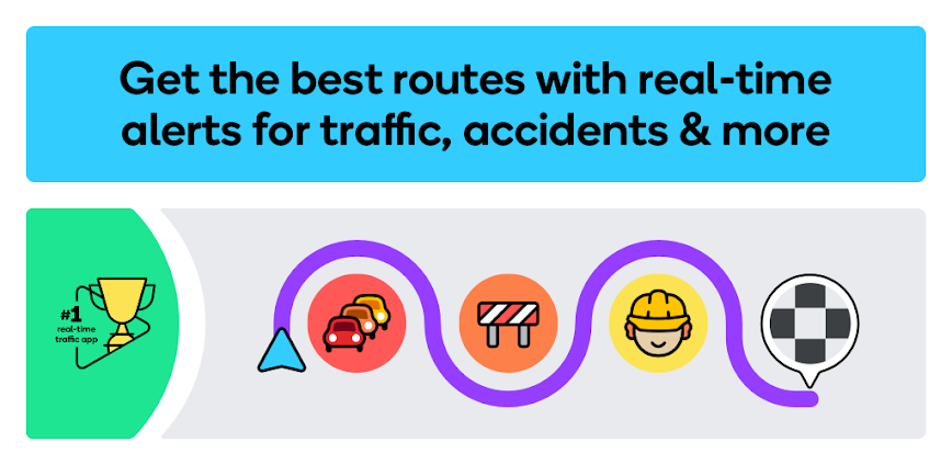 Waze: خرائط وحركة مرور وأكثر