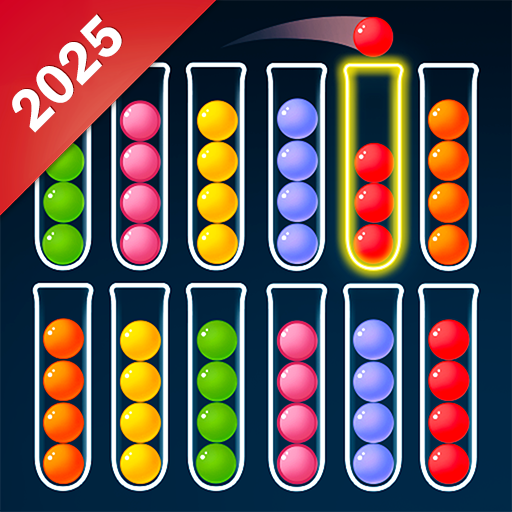 Ball Sort: لعبة لغز الكرات