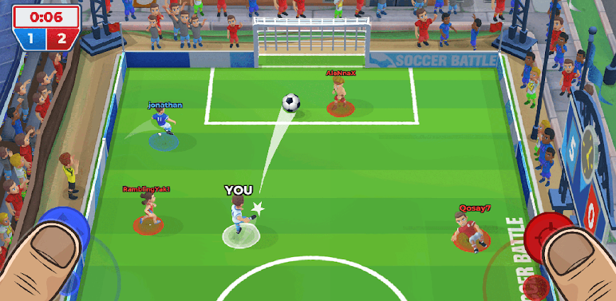 لعبة كرة القدم: Soccer Battle