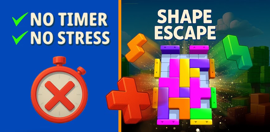 Shape Escape: Block Puzzle