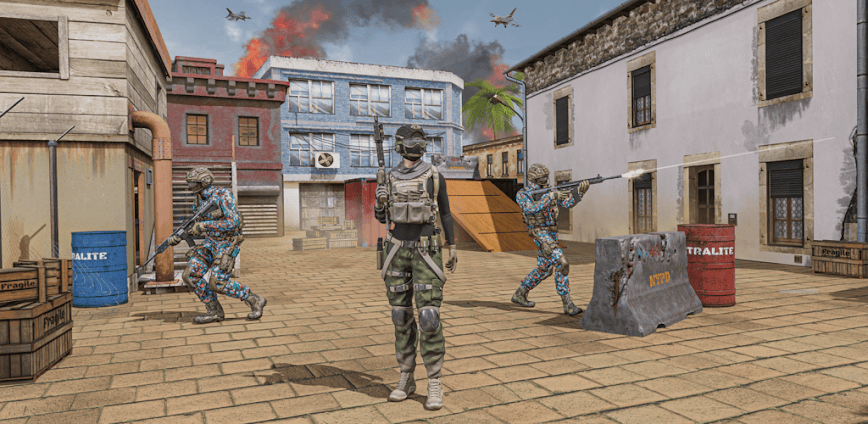 Fps Gun Strike: ألعاب الرماية