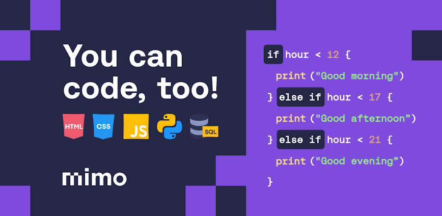 Mimo: Python, HTML, JavaScript