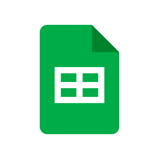 جداول بيانات Google