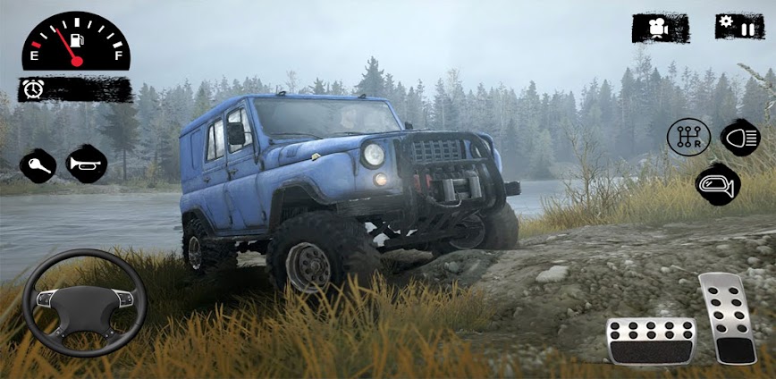4×4 الطرق الوعرة: سيارة SUV 3D