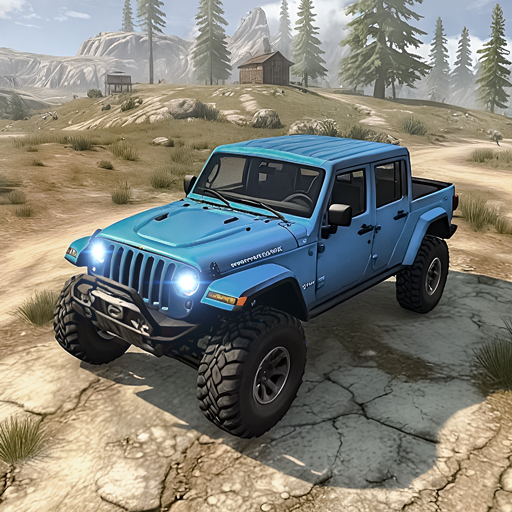 4×4 الطرق الوعرة: سيارة SUV 3D