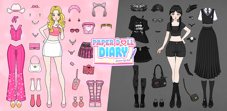 Paper Doll Diary: Dress Up DIY