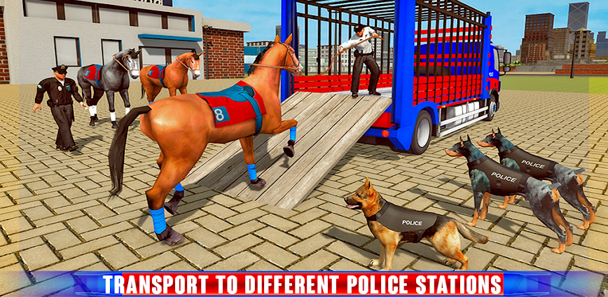 Police Mounted Horse Simulator