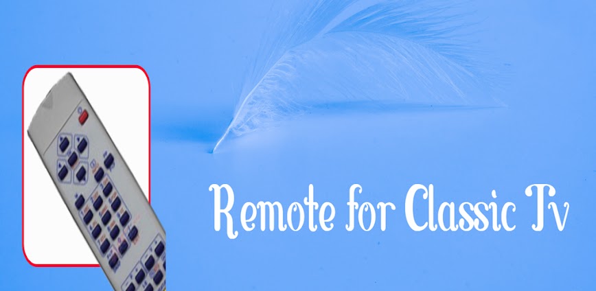 Remote for classic tv