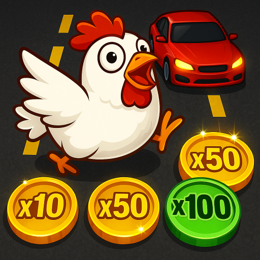 Cluck Chicken Cross Road x1000