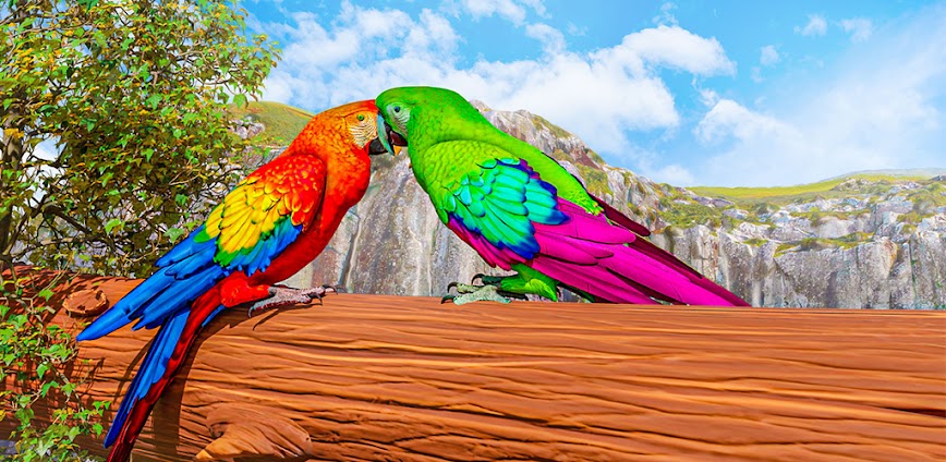 Parrot Bird Simulator Game