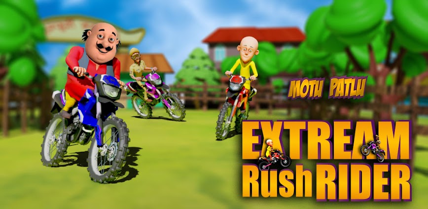 Motu Patlu Extreme Rush Rider