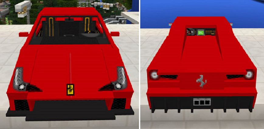 Super car f mod for mcpe